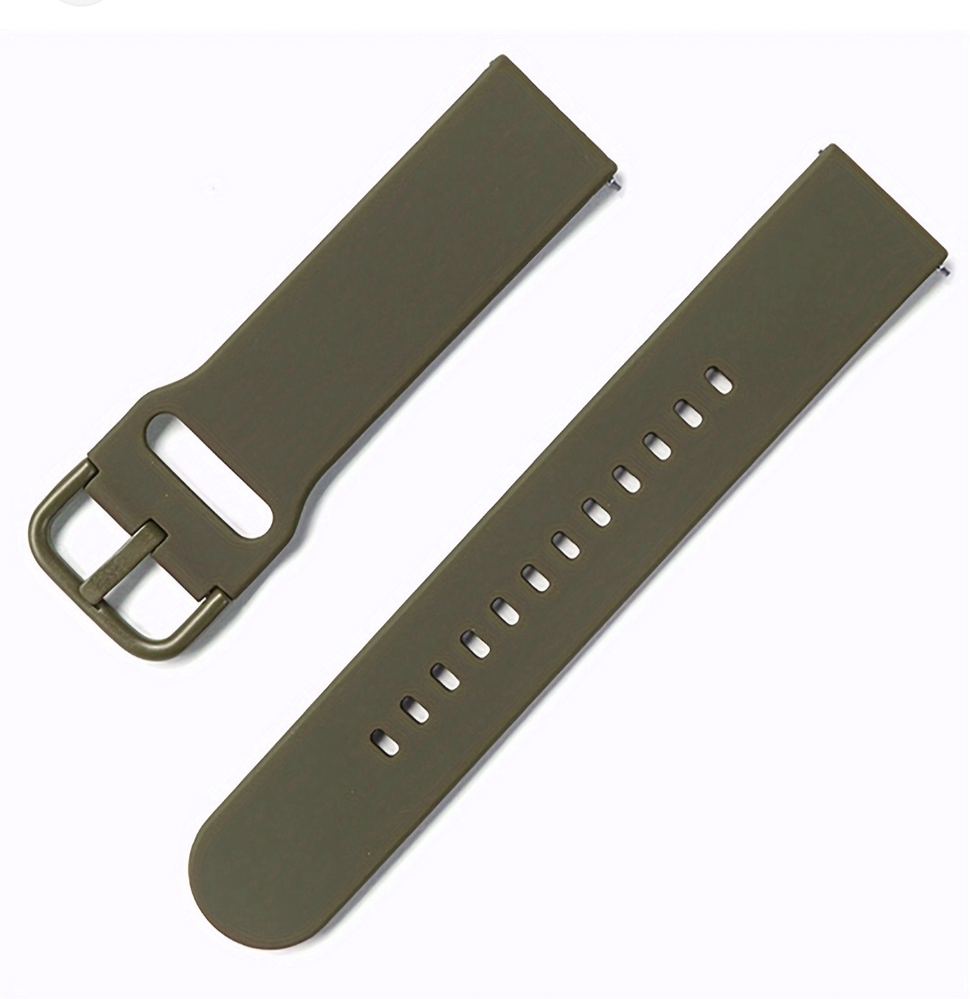Λουράκι σιλικόνης Smart Clasp για Polar Vantage M / Live R382-|12cm|9,5cm|- Γκρι σκούρο