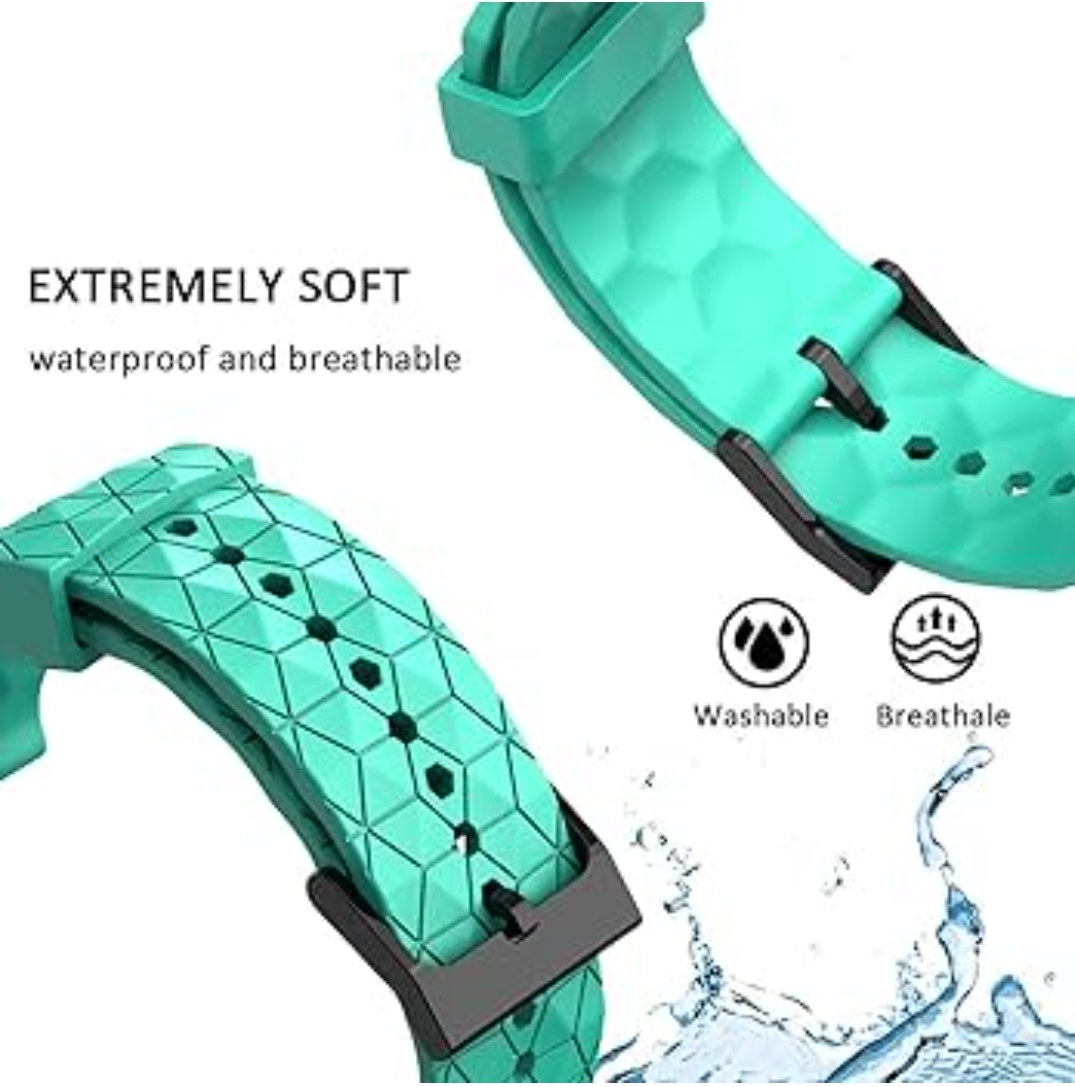 Λουράκι SuperFit για Withings Scanwatch Horizon/ Scanwatch Nova|12cm|8,5cm|- Μπλε Πετρολ - Image 2