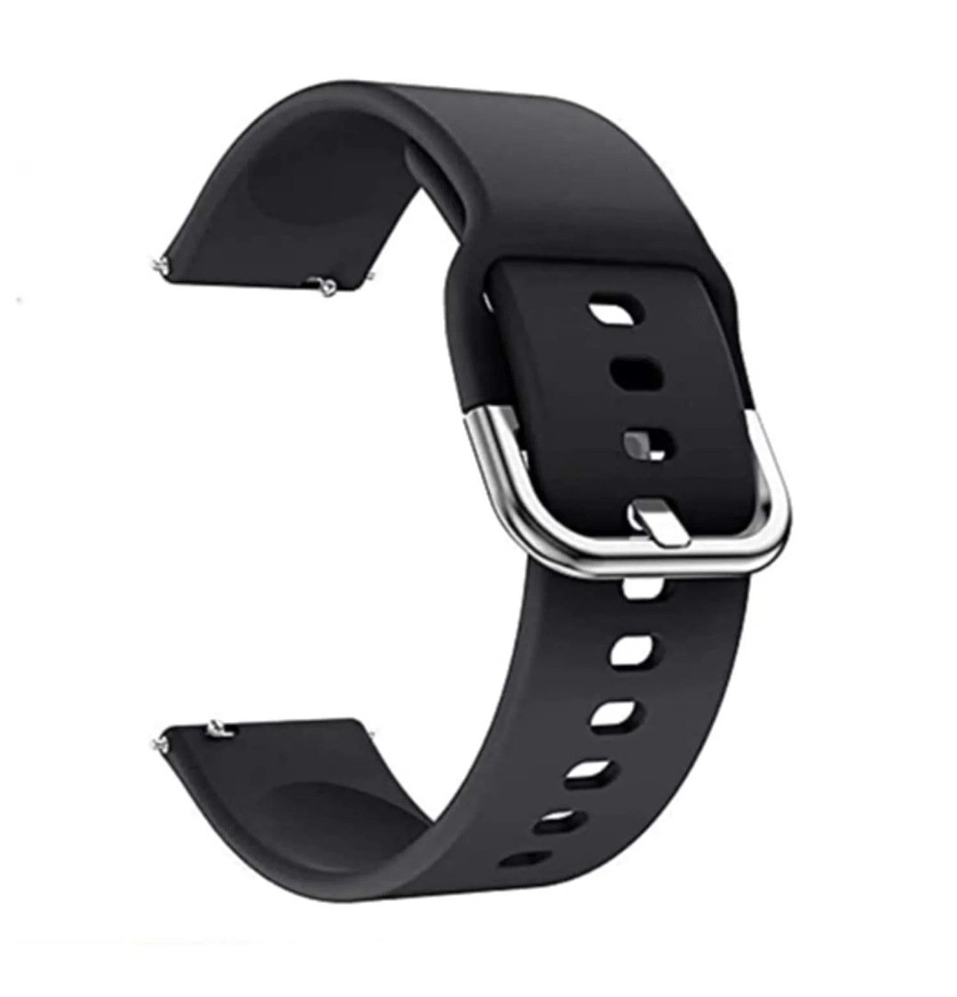 Λουράκι σιλικόνης Smart Clasp για Ticwatch Pro/Pro 2020/Pro 3/Pro 3 GPS-|12cm|9,5cm|-Μαύρο