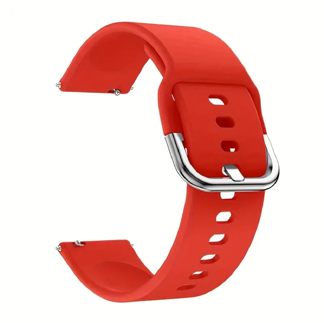 Λουράκι σιλικόνης Smart Fit για Amazfit Balance 46mm |12cm|9,5cm|- Κόκκινο