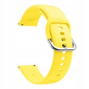 Λουράκι Σιλικόνης Smart για Honor Watch GS3 46mm- |12cm|9,5cm|- Κίτρινο