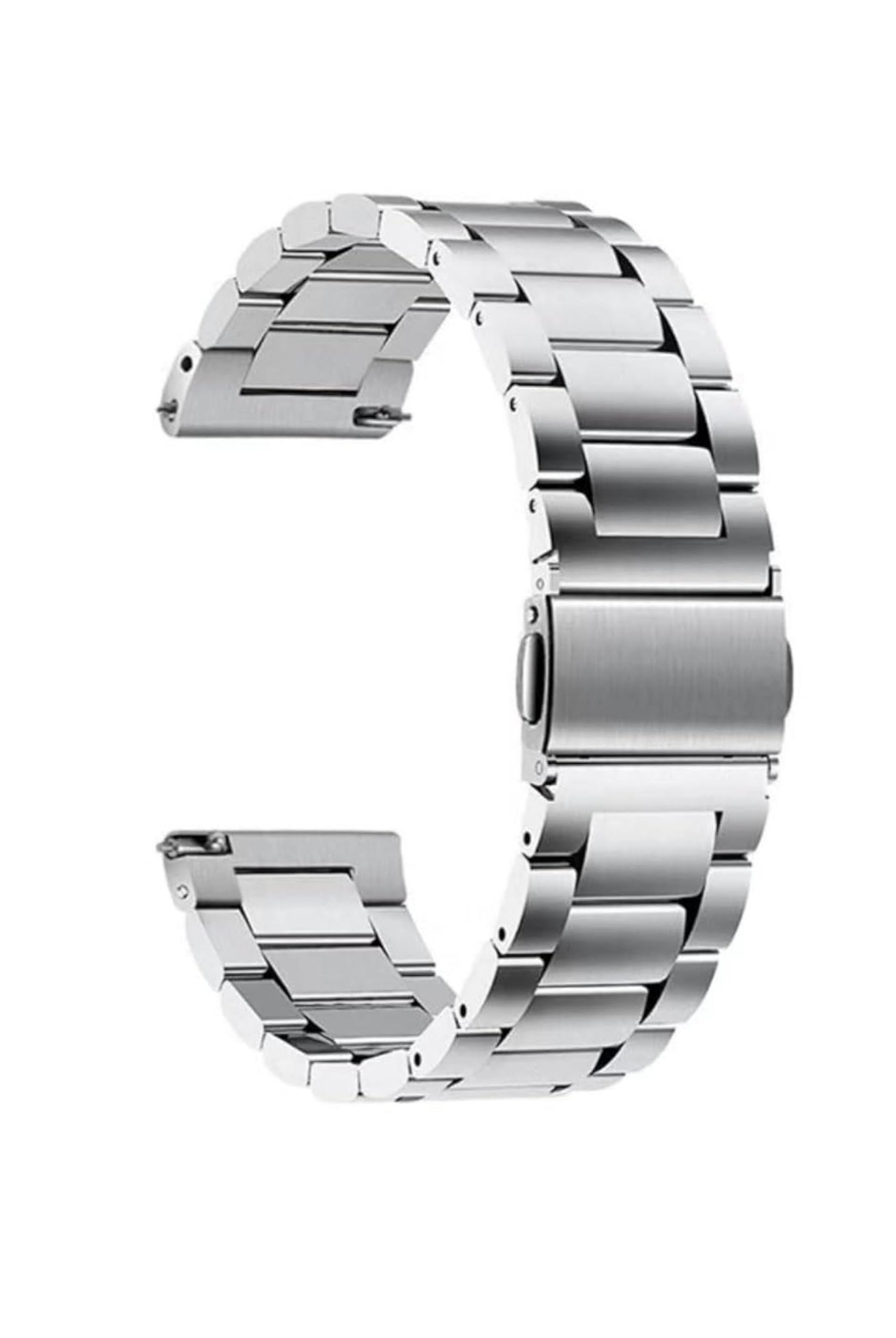 Wishbox λουράκι Steel Silver για Xiaomi Watch S1 Active 47mm - Ασημί