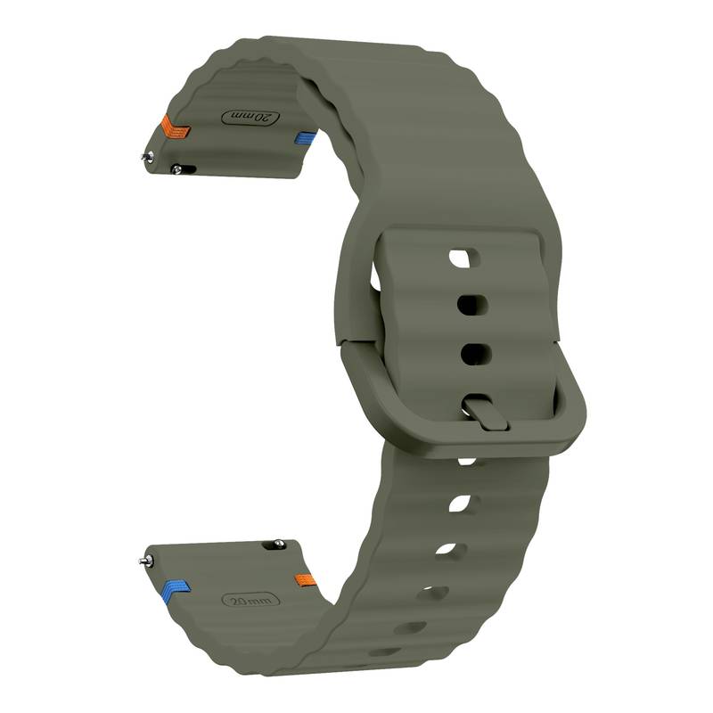 Wishbox λουράκι waves για Ticwatch GTX - Χακί