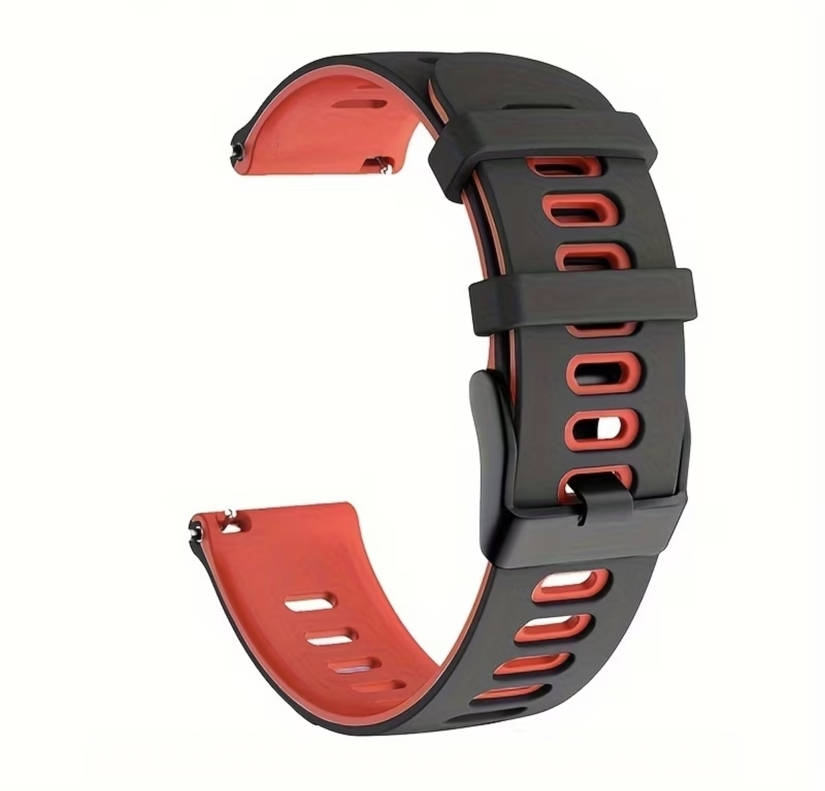 Wishbox λουράκι Soft Move Smart για Suunto 9 Peak- |12cm|9,5cm|- Κόκκινο-μαύρο