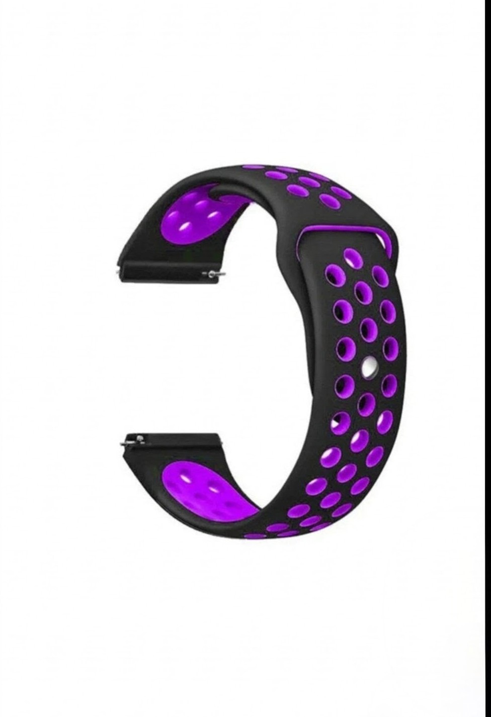 Wishbox λουράκι sport pin clasp Clasp για Asus VivoWatch- Μαύρο/ροζ